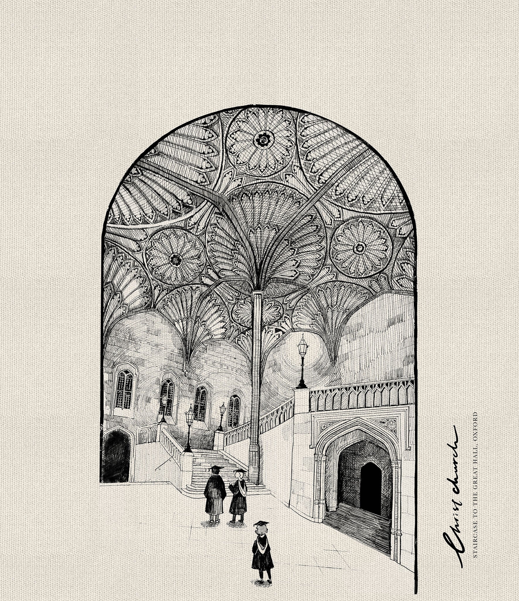 Steps to the Great Hall — Classic Tote