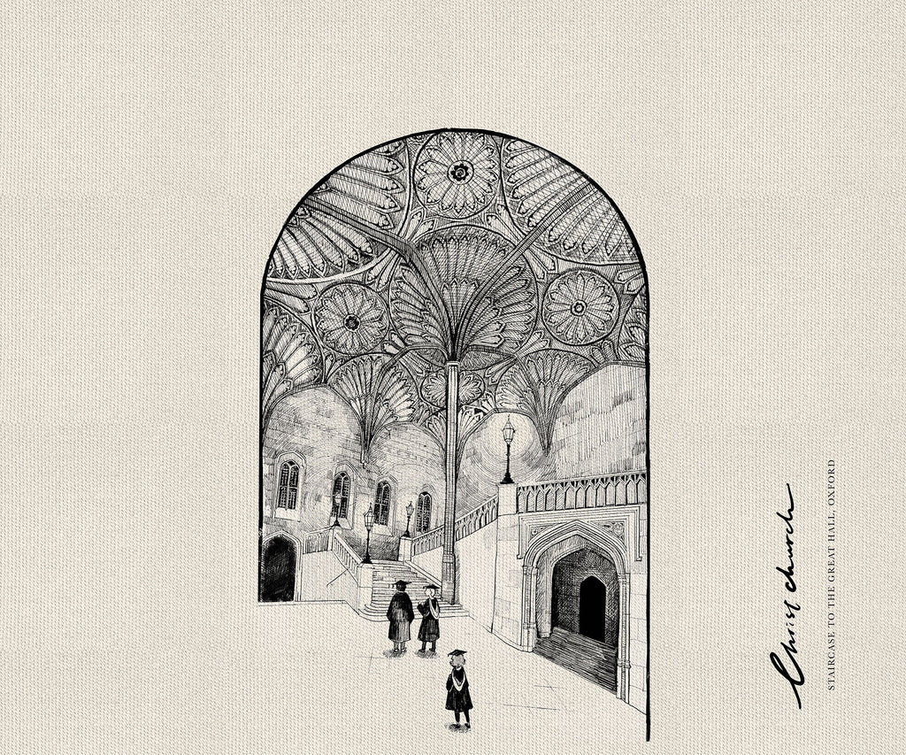 Steps to the Great Hall — Scholar Tote