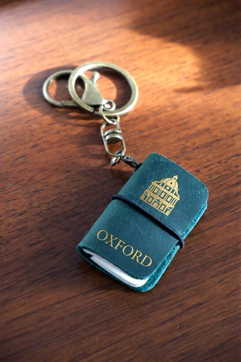 Mini Leather Book Charm