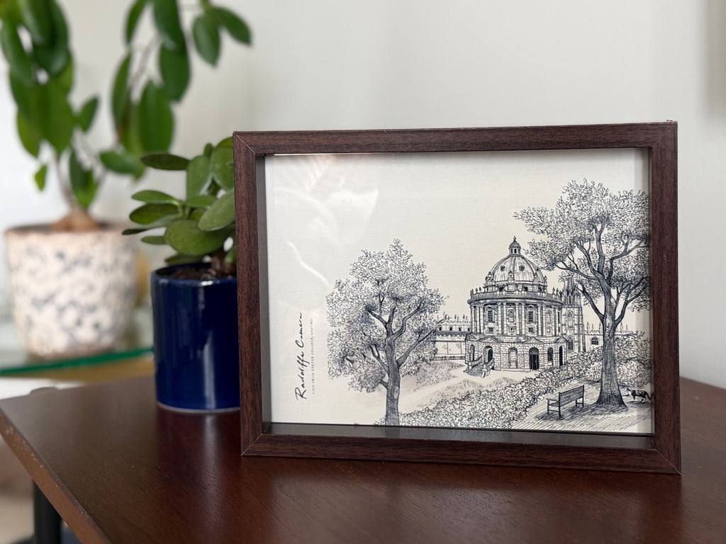 Camera in Secret — Art Print Postcard