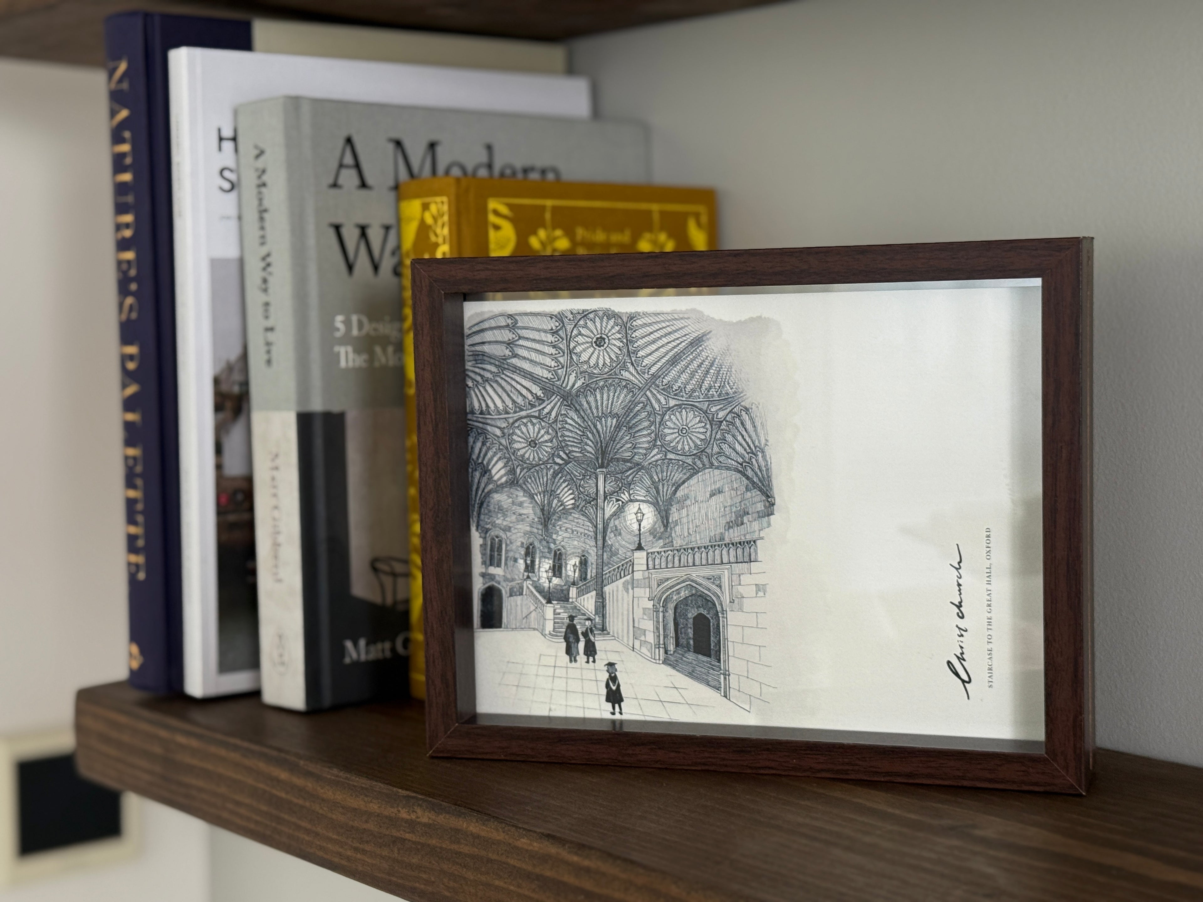 Steps to the Great Hall — Art Print Postcards