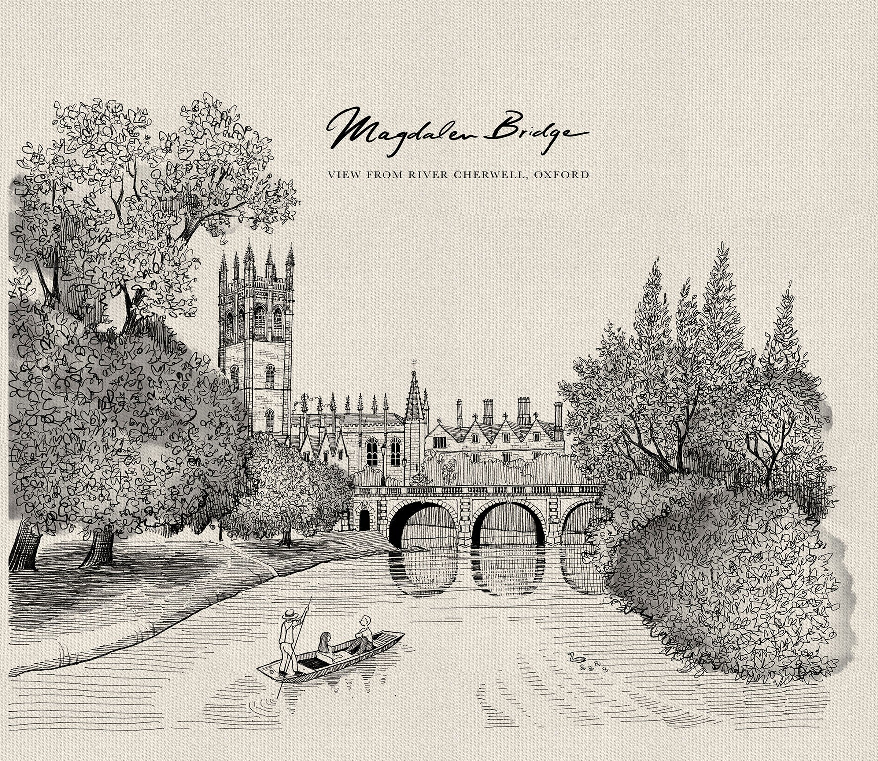 Reflections at Cherwell — Scholar Tote