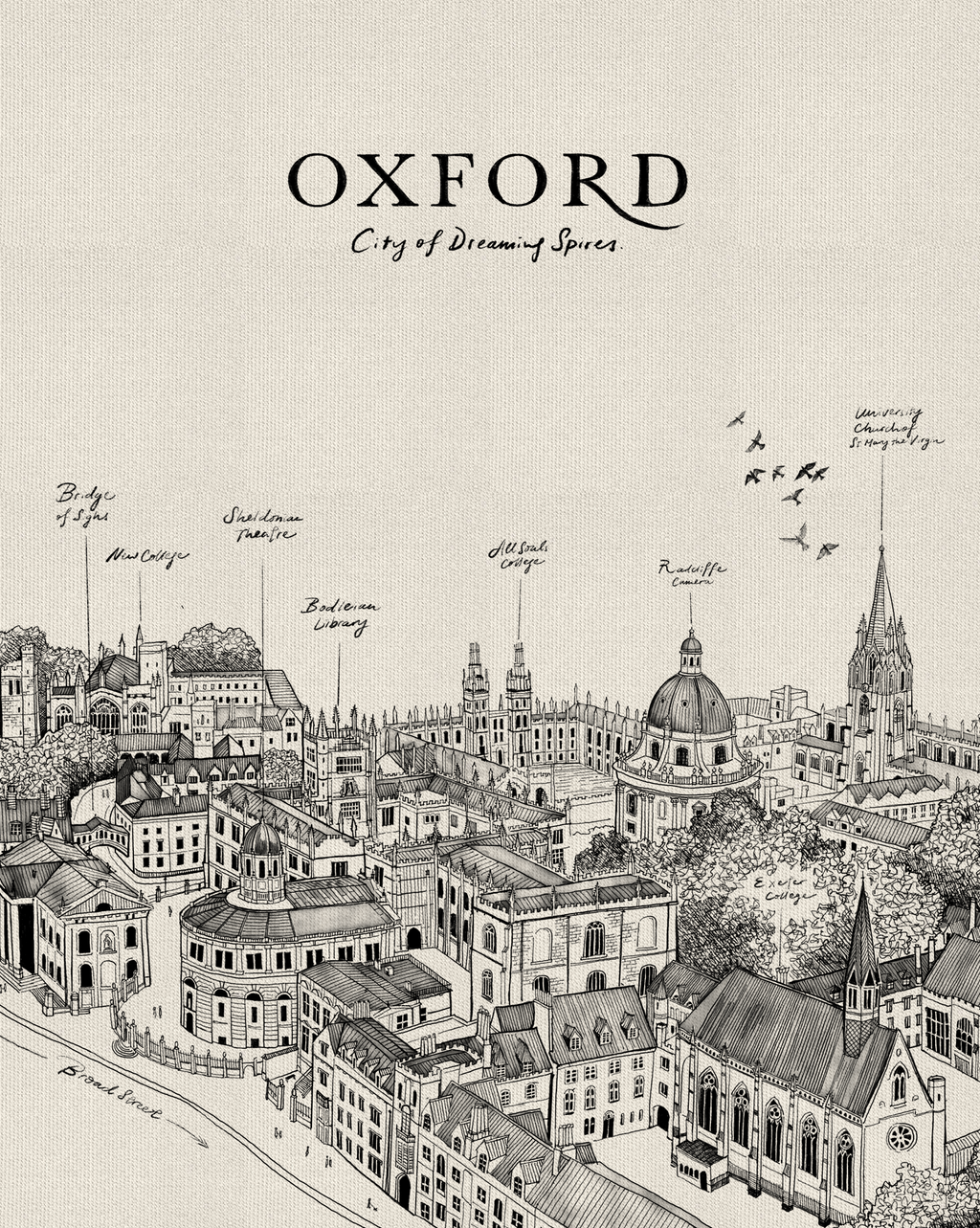 Oxford: City of Dreaming Spires — Classic Tote