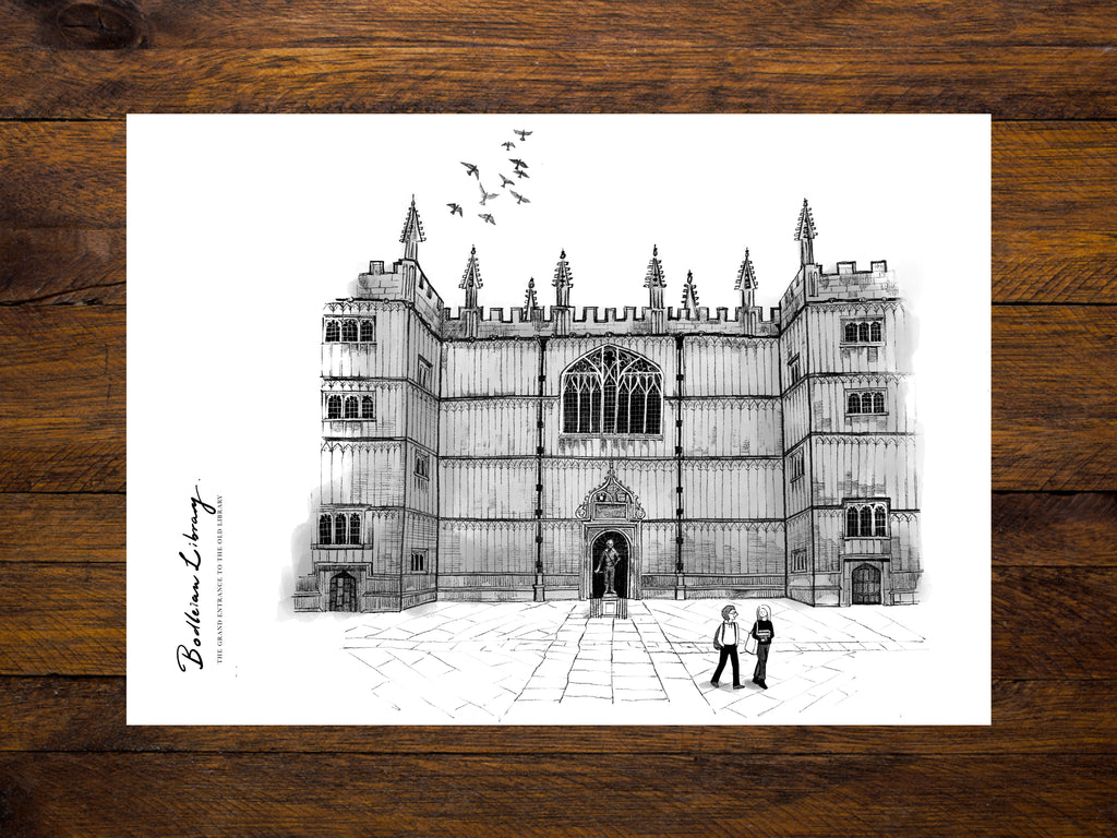Bodleian Library — Art Print Postcards