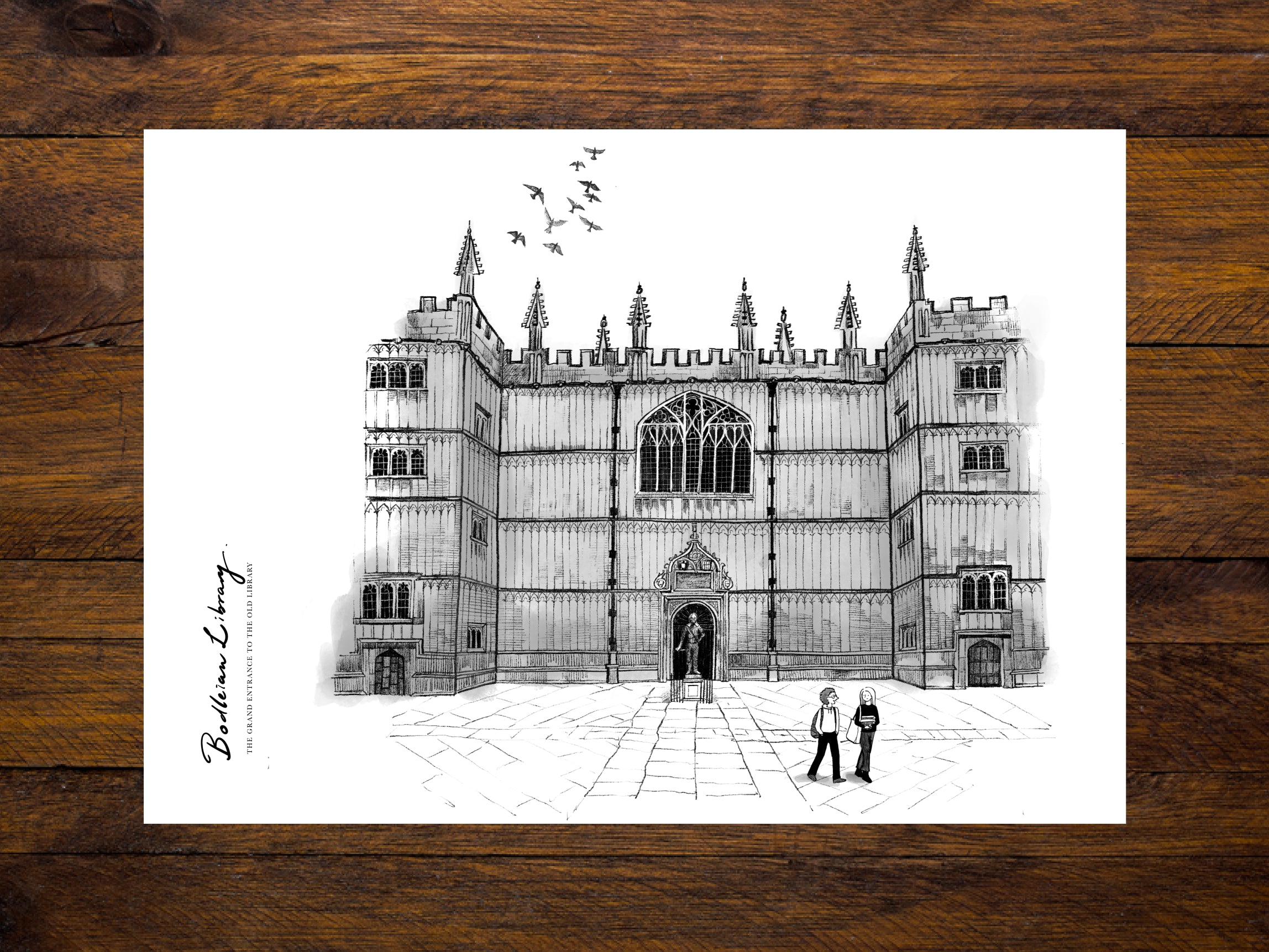 Bodleian Library — Art Print Postcards