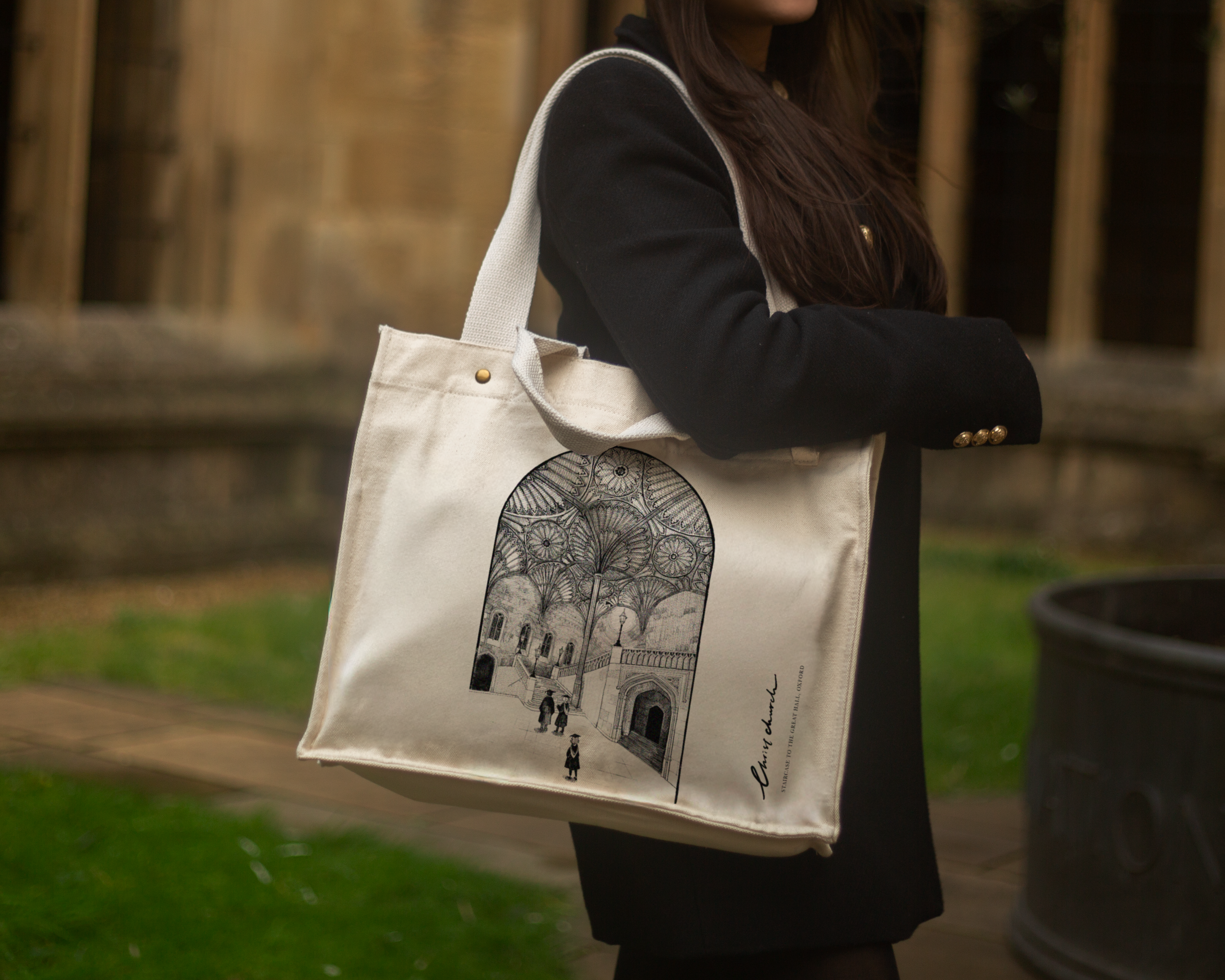 Steps to the Great Hall — Scholar Tote