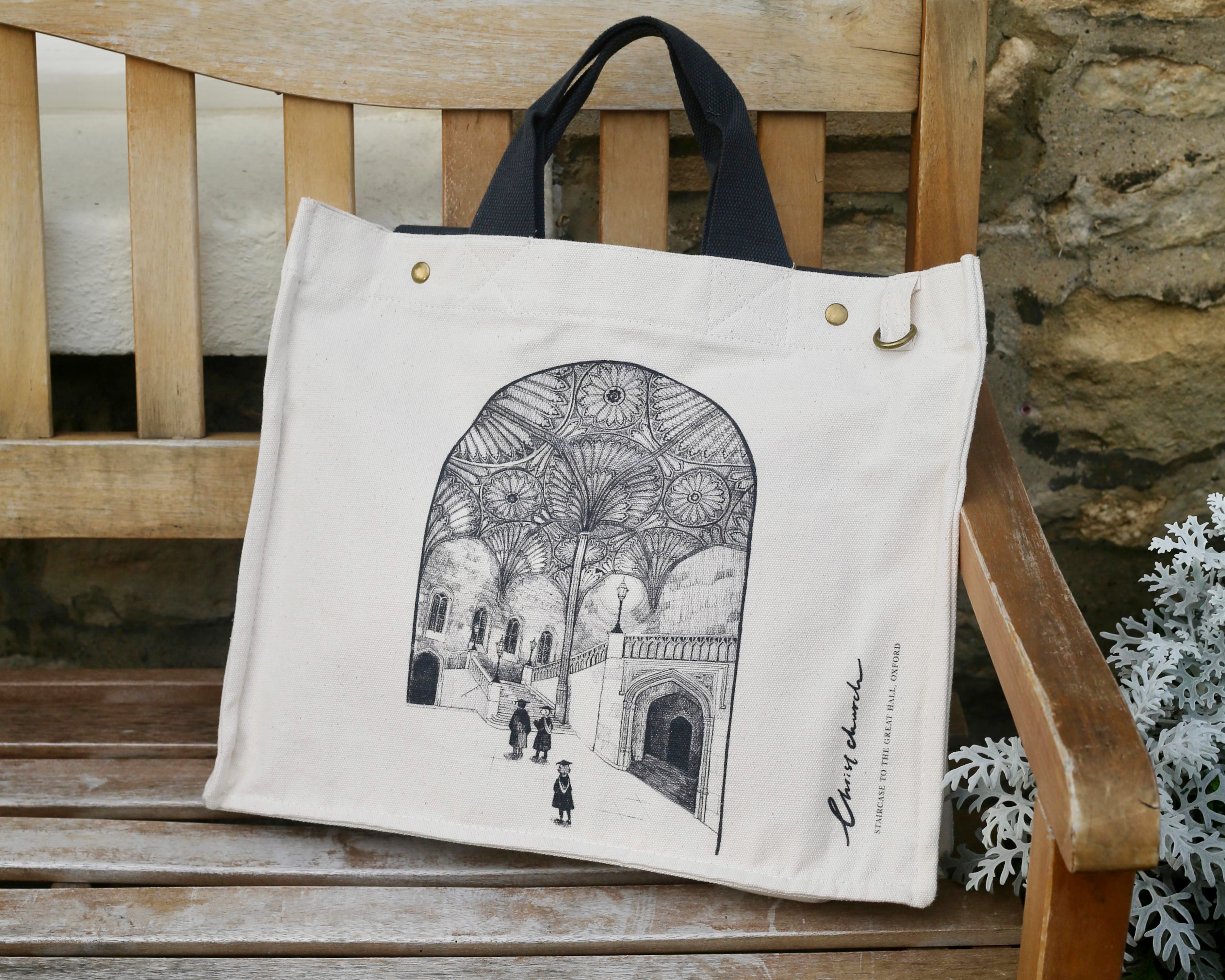 Steps to the Great Hall — Scholar Tote