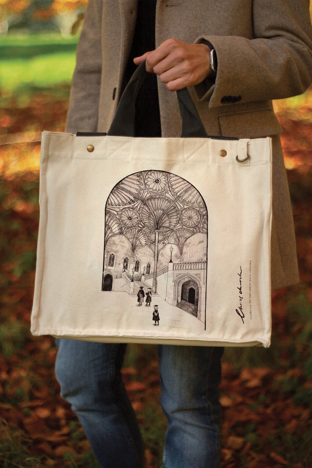 Steps to the Great Hall — Scholar Tote